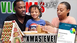 Our Ancestry DNA RESULTS + We Built a Gingerbread House | VLOGMAS