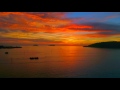 Timelapse sunset Borneo taken on a Dji phantom 4 pro drone