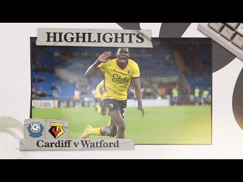 Cardiff Watford Goals And Highlights