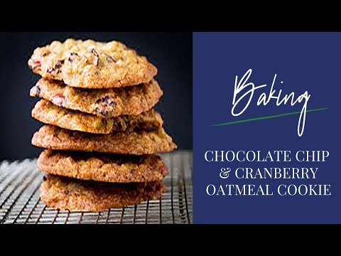 Chocolate Chip & Cranberry Oatmeal Cookies