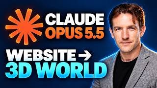Claude Opus 5.5 Turned My Website into a 3D World with One Prompt