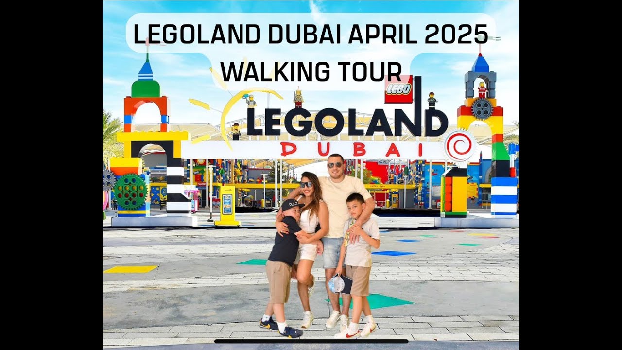 Legoland Dubai Walkthrough 2025 + Real Madrid World