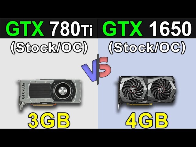 Gtx 1650 vs gtx best sale 780