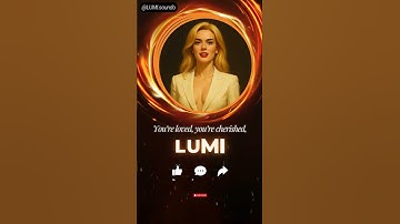 AI Music Diva LUMI  - Stars in My Hands – LUMI Lullaby Shorts | 20s Sleep Under the Stars