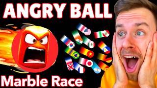 ENTKOMME dem ANGRY BALL MARBLE RACE WELTMEISTERSCHAFT! ⚽️...