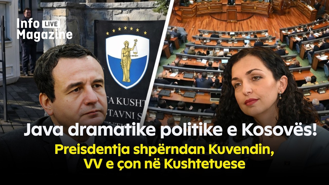 Java dramatike politike e Kosovës! Presidentja shpërndan Kuvendin, VV e çon në Kushtetuese