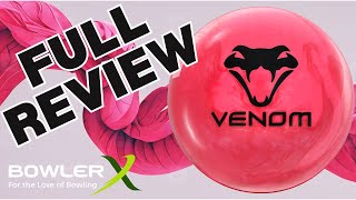Motiv Hyper Venom Bowling Ball | BowlerX Full Uncut Review with JR Raymond
