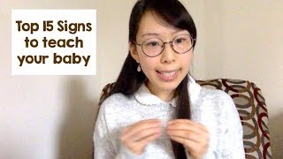 Top 15 Signs to Teach Your Baby & Why It's Important