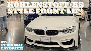 Kohlenstoff/KS Style Front Lip For F8X M3/M4!