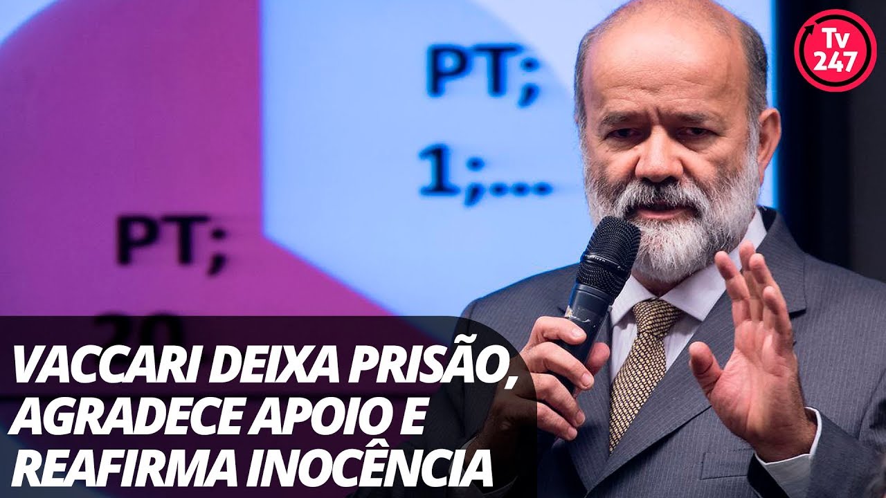 dilma rousseff formação Vaccari deixa prisão, agradece apoio e reafirma inocência