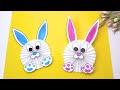 Diy Awesome paper rabbit easily at home // paper crafts // paper origami rabbit// Simple crafts.