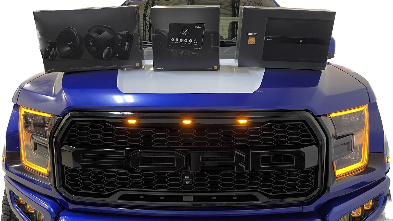 Ford Raptor Mobile Command Unit Sony mobile ES demo system 2017 Ford Raptor - YouTube