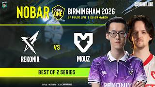 KING REKONIX vs MOUZ [BO2] - ESL ONE BIRMINGHAM - GROUP S...