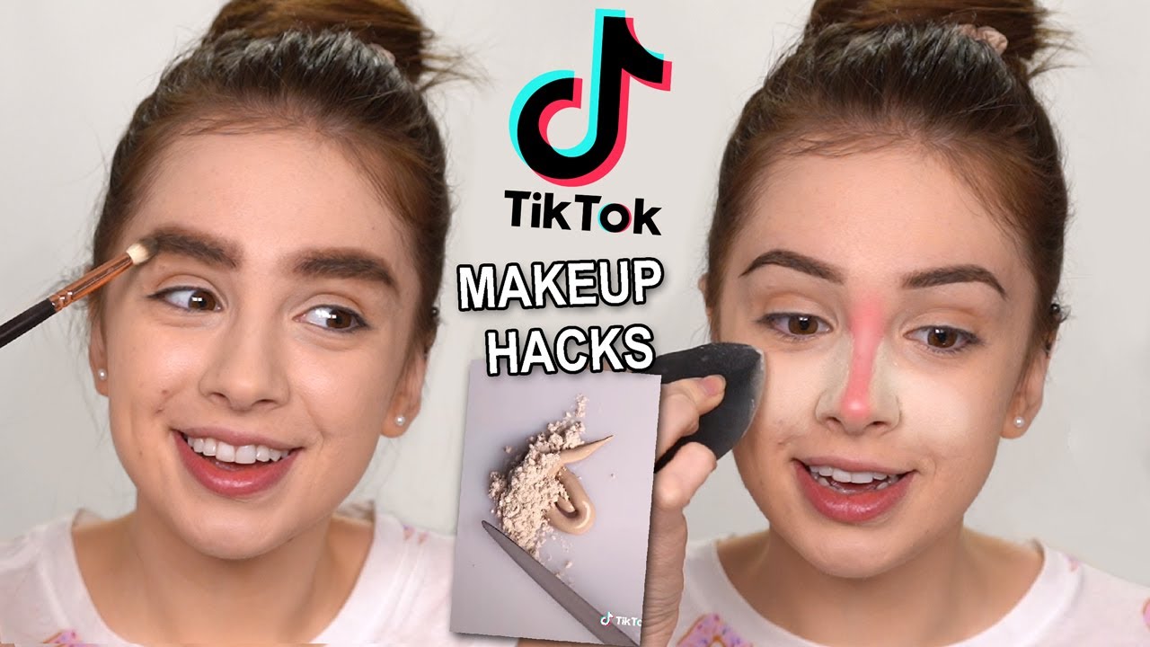 Testing Viral TikTok MAKEUP HACKS