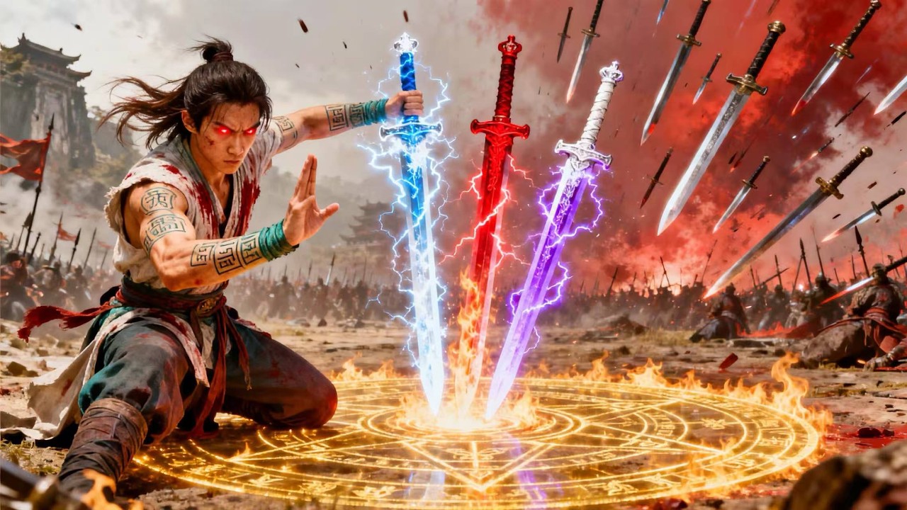 Fracasado despreciado es expulsado;tras cien años de entrenamiento vuelve y todos se arrodillan