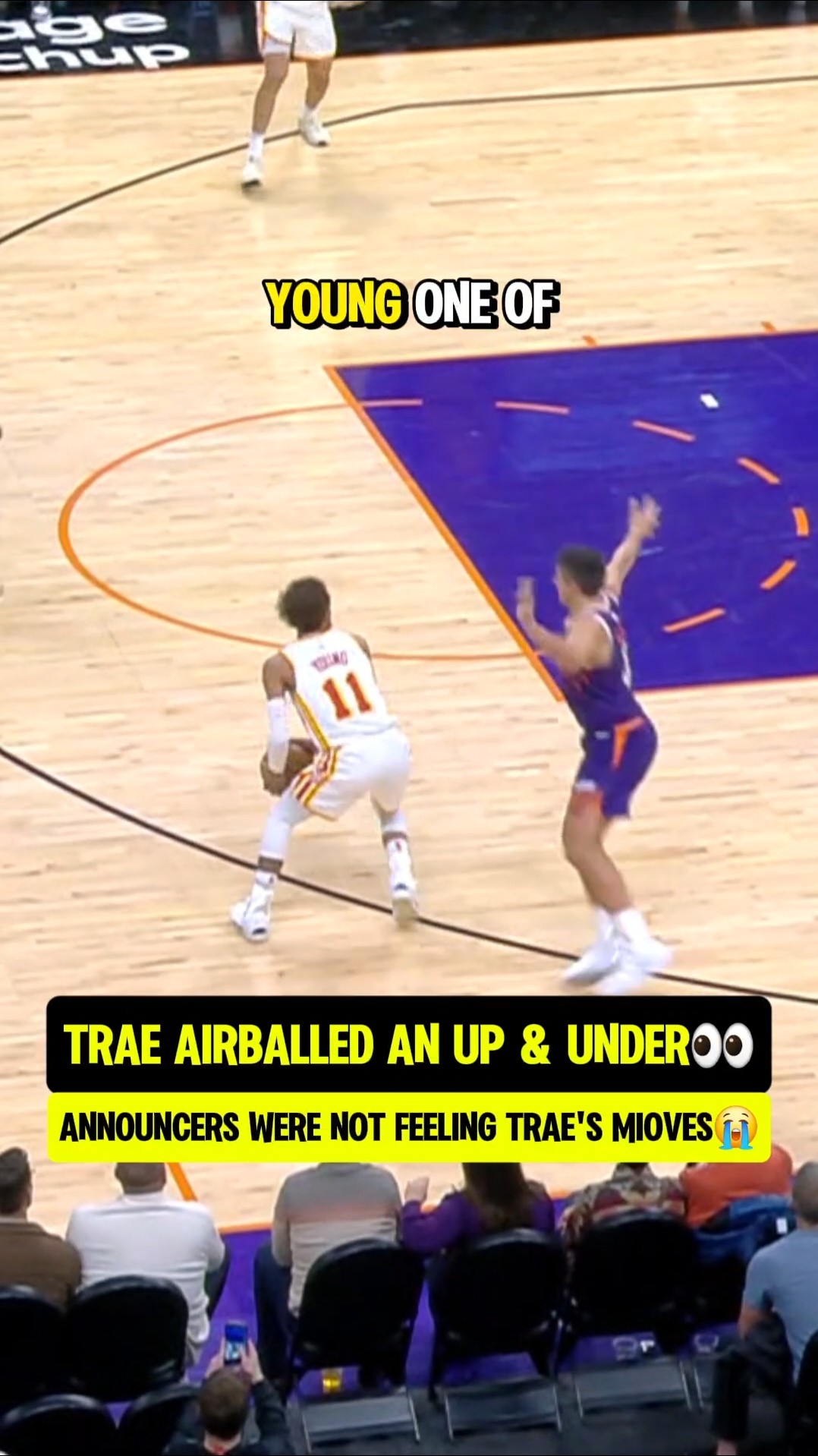 What was Trae Young DOING?!?