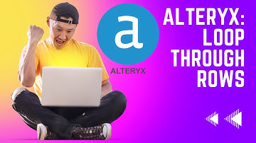 Alteryx Tutorial! Create Amortization Schedule! Loop through Rows!