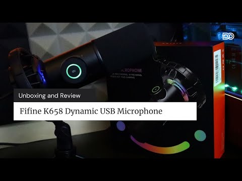 Fifine K658 Dynamic USB Microphone, Podcast, Recording, Streaming
