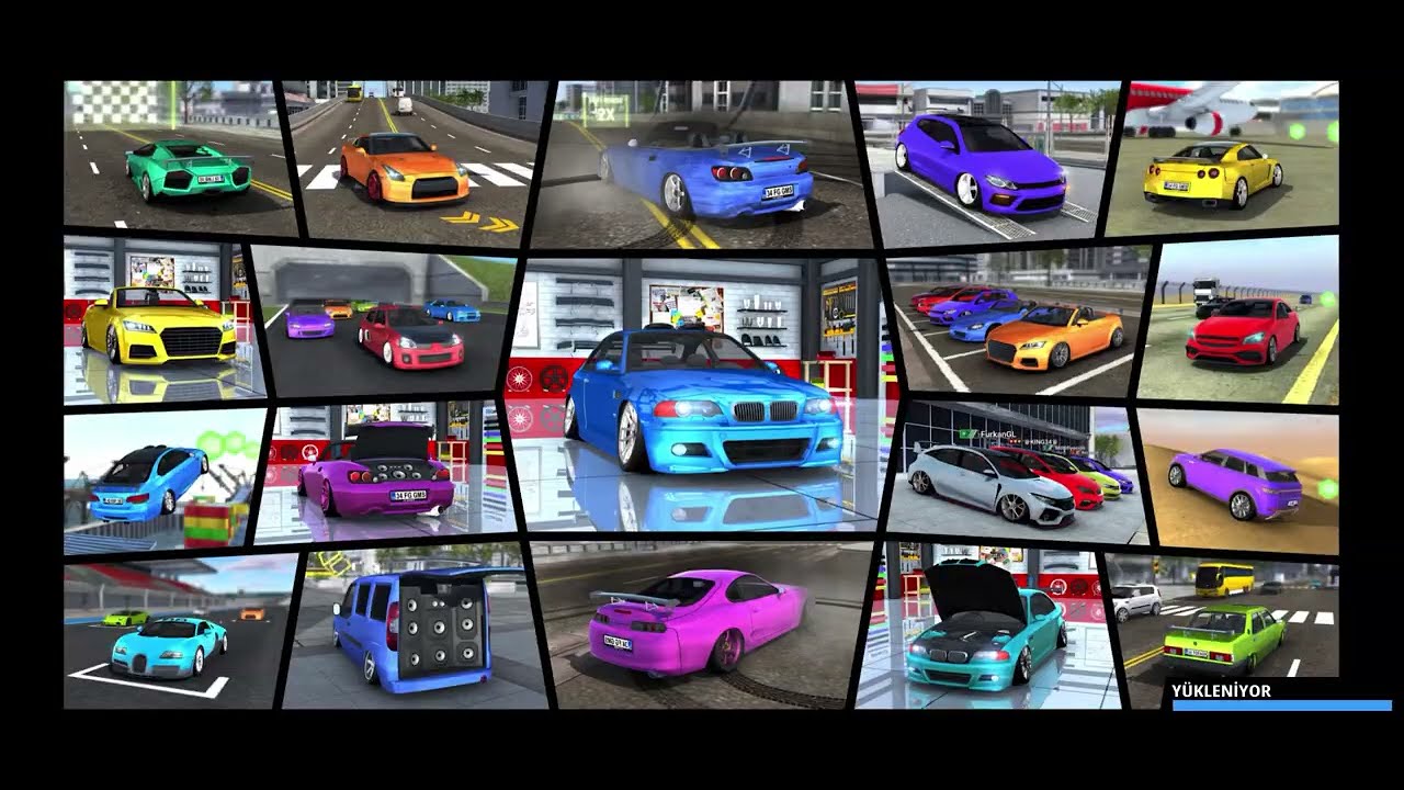 Car Parking park yaptım sevye sevye 😇