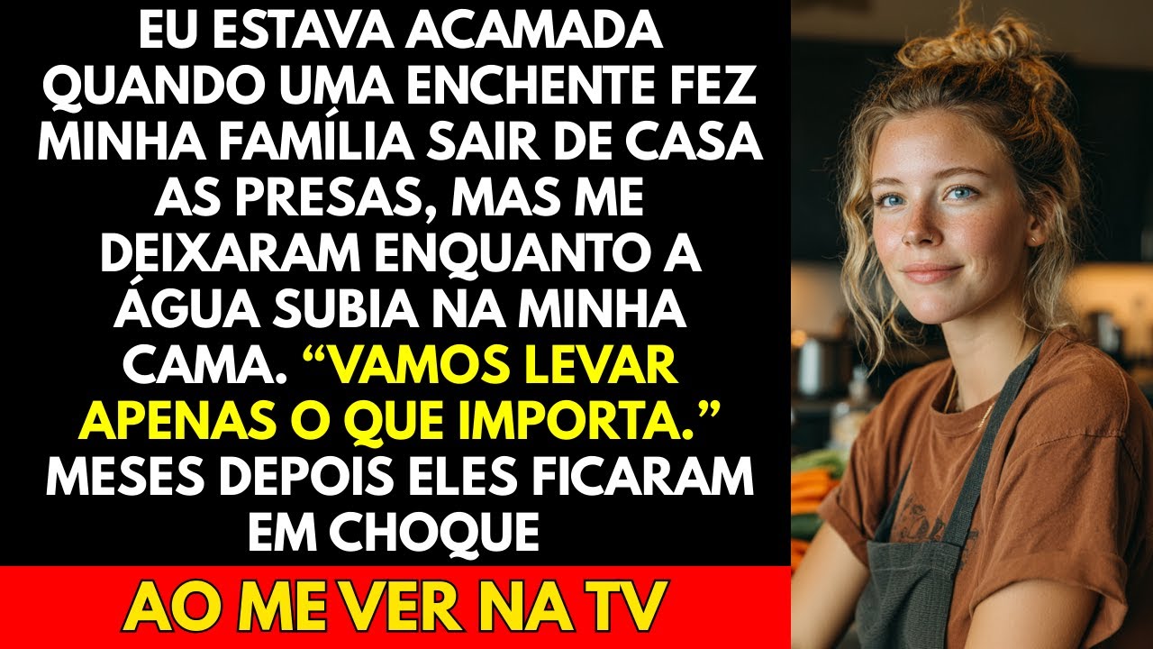 Eu Estava Acamada Quando Uma Enchente Fez Minha Família Sair De Casa As Presas, Mas Me Deixaram...