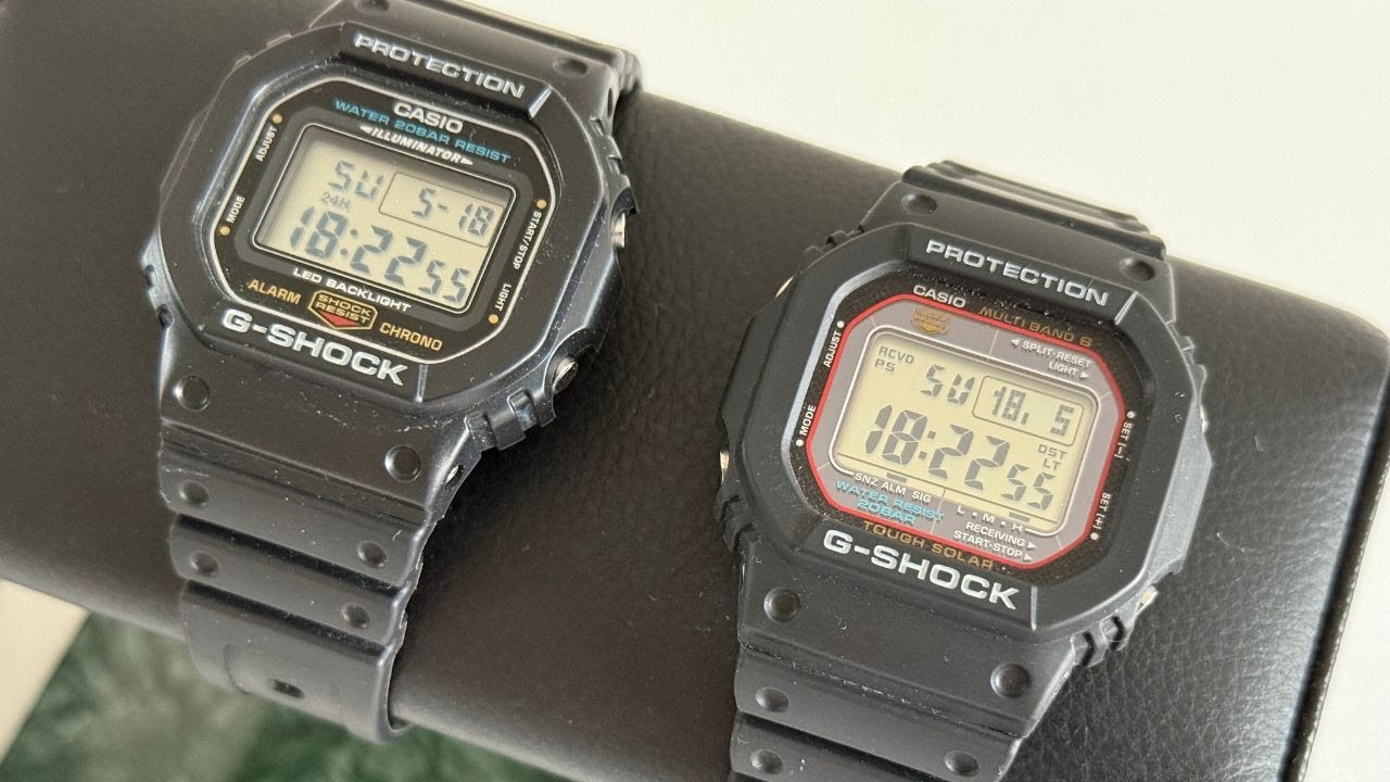 Casio G-Shock DW-5600UE-1ER & Casio G-Shock GW-M5610U-1ER: The 