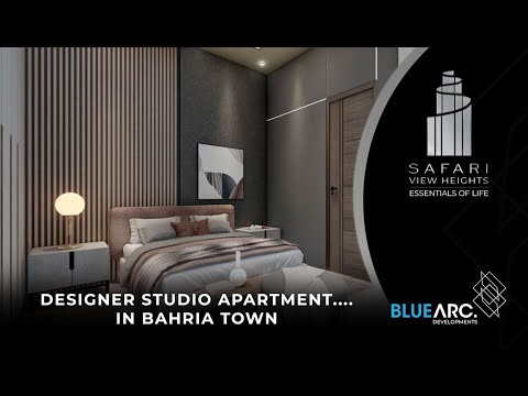 Luxury Studio Apartment in Bahria Town | Safari View Heights