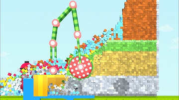 Satisfying and relaxing ASMR Mobile Games - Bucket Crusher