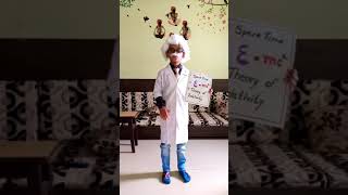 Albert Einstein fancy drees
