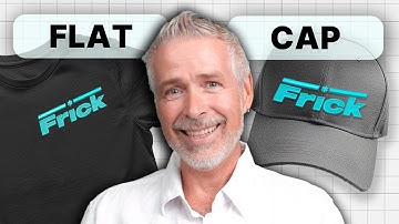 How to Turn FLAT Designs into HAT Designs | Digitizing for Embroidery Machine