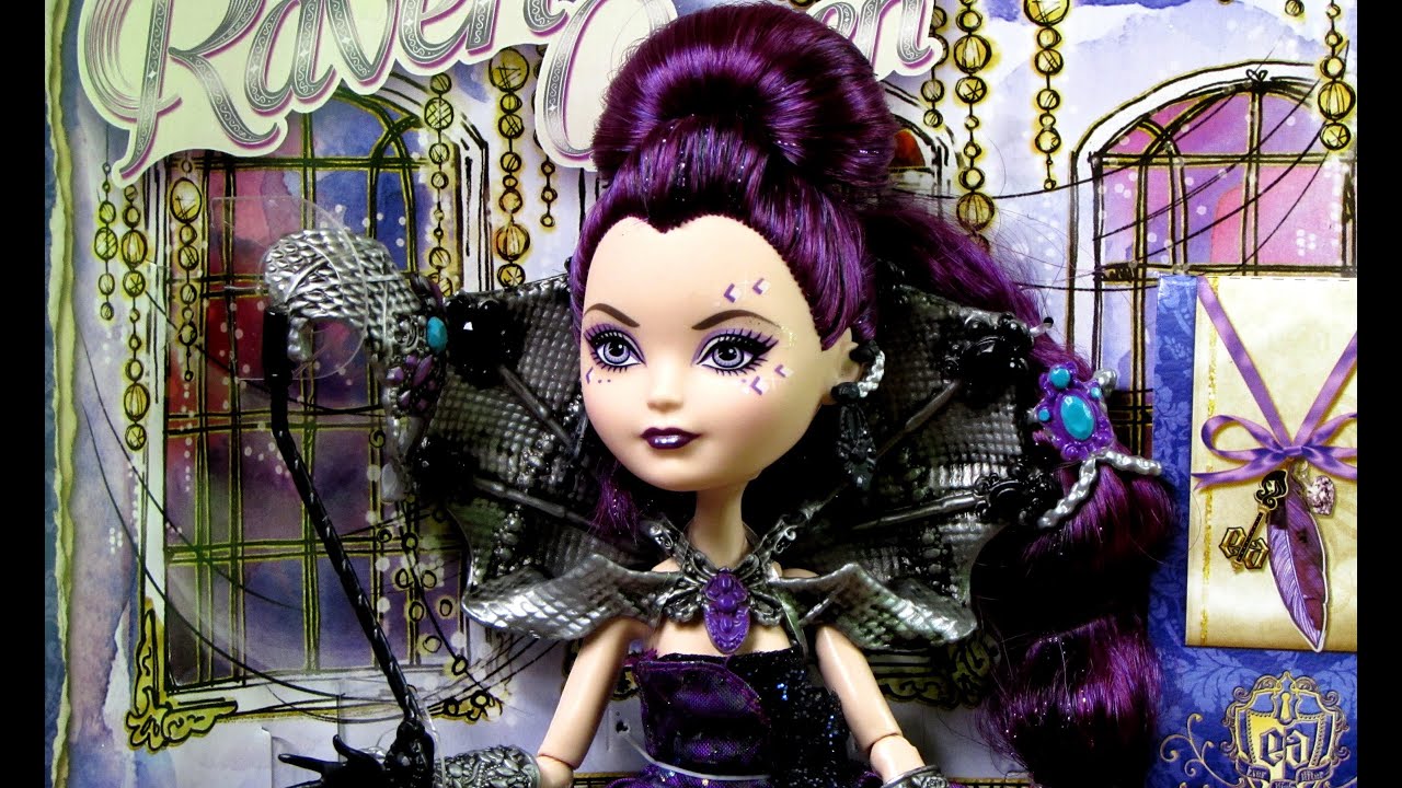 Ever After High Thronecoming Series ~ RAVEN QUEEN DOLL ~ MATTEL