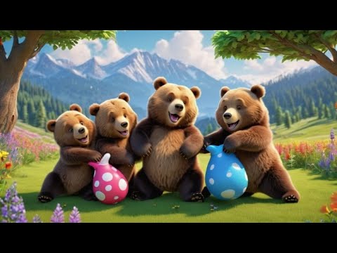 Counting Bears in the Forest | Nursery Rhyme Song for Kids - YouTube