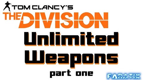 The Division - Unlimited Weapons part 1