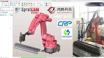 HONYEN ROBOT offline laser cutting programming