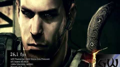 Resident evil 5 max settings dx10 on HD 4650