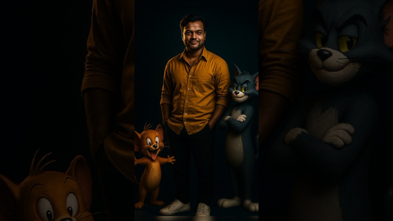 🔥 Tom & Jerry Meet Me in Real Life | Cinematic AI Art Transformation