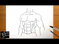 How to Draw Abs Easy Step by Step