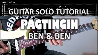 Video thumbnail of "Pagtingin - Ben & Ben | Guitar Solo Tutorial"