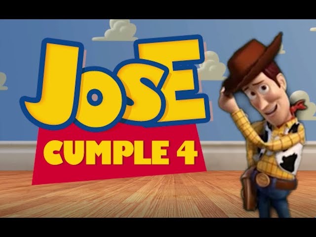 Video invitacion de CUMPLEAÑOS- TOY STORY 