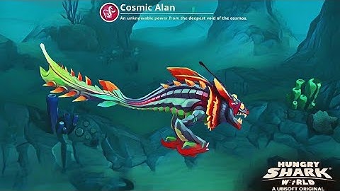 Cosmic Alan Shark (full upgrading) gameplay Hungry Shark World ubisoft games @shahbazkhan-pk3qs 🔥