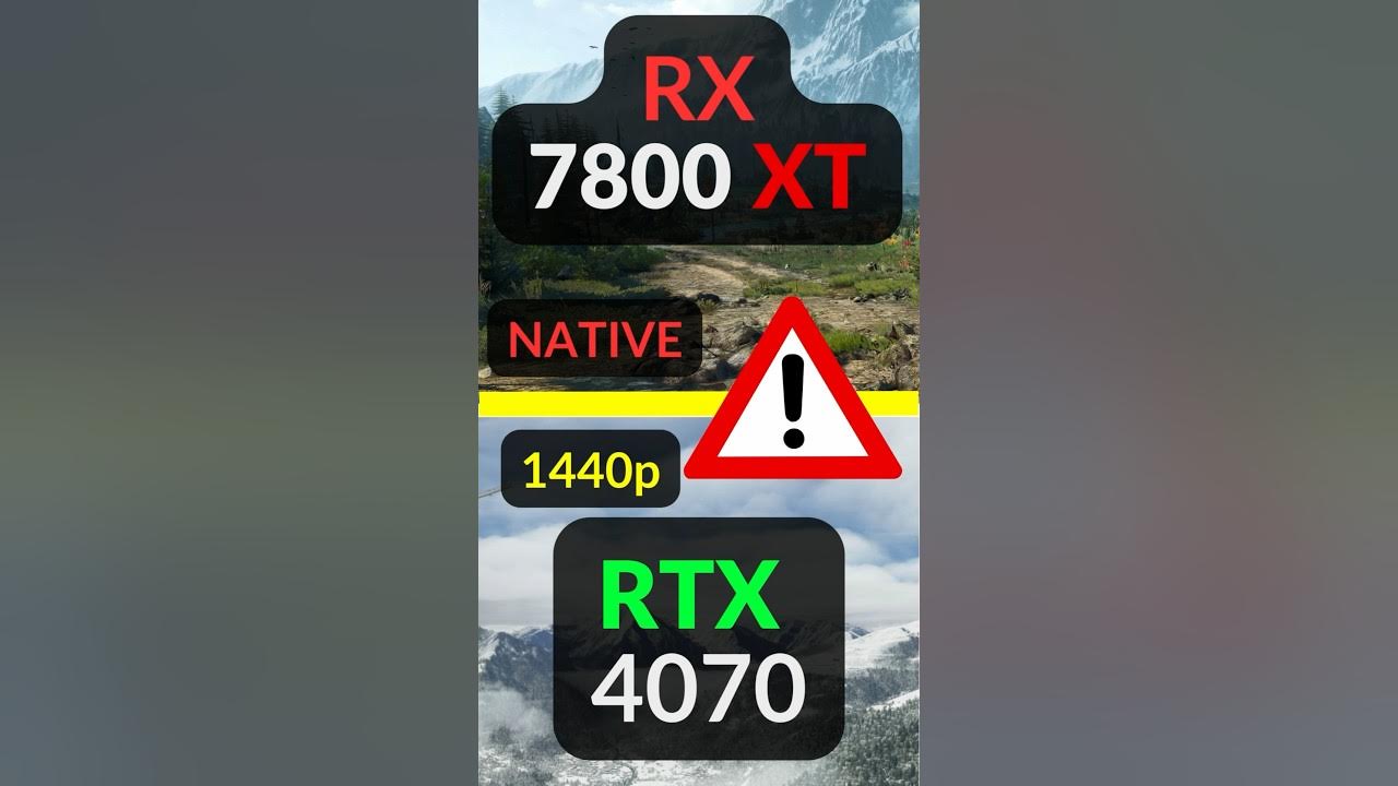 HUB] Radeon RX 7800 XT vs. GeForce RTX 4070, 45 Game Benchmark @ 1080p,  1440p & 4K : r/hardware