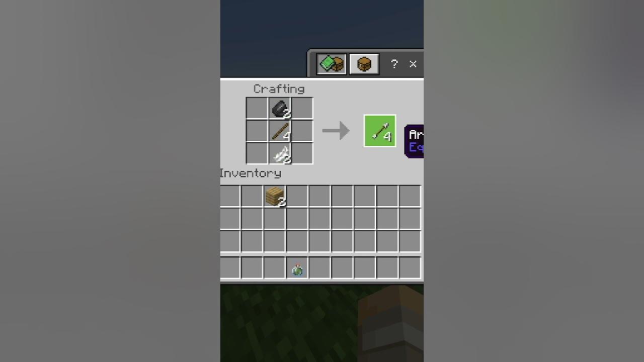 How to make poison arrows in minecraft shorts youtube