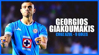 Todos Los 9 Goles De Georgios Giakoumakis Con Cruz Azul