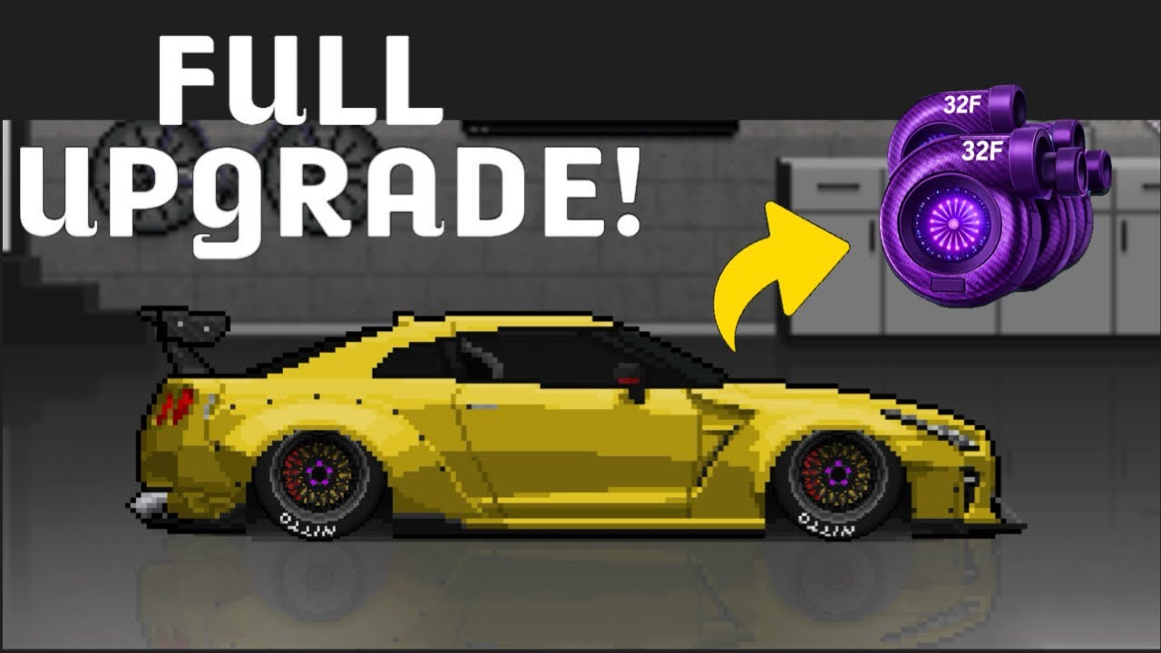 Nissan GT-R R35 Nismo | Pixel Car Racer | Gameplay | Tuuruu | Part 180 ...