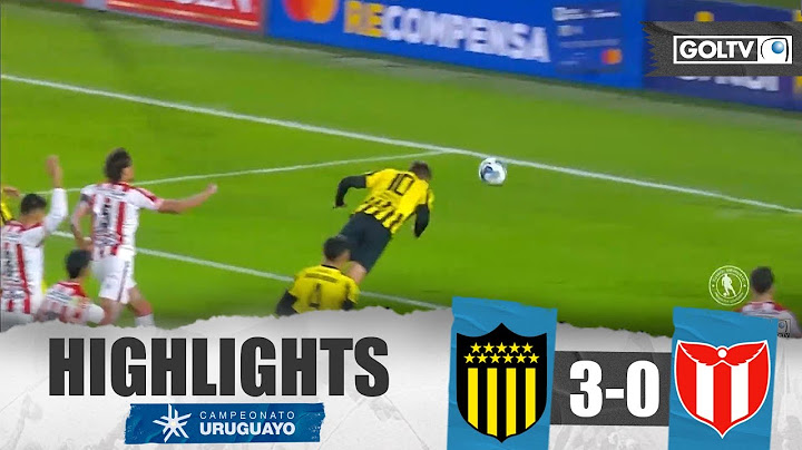 GOLEÓ EL CARBONERO | Peñarol 3 - 0 CA River Plate | GOLES | Primera División de Uruguay