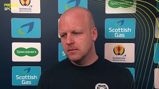 Hearts head coach Steven Naismith reflects on Scottish Cup Semi-Final loss to Rangers