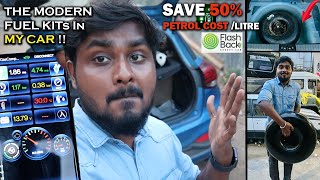 Modern Fuel Kit Conversion in MY CAR to SAVE 50% Petrol Cost per Litre || FlashBack Groups screenshot 5