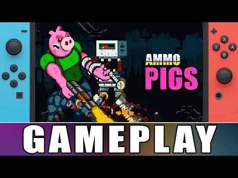 Ammo Pigs: Armed and Delicious - Nintendo Switch Gameplay