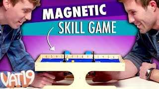 Magnetic Foosball / Air Hockey Game uses Magnetism // Klask Review screenshot 5