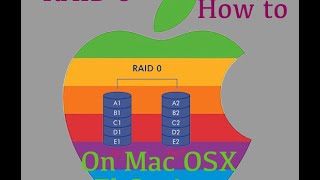 How to make RAID 0 on MAC OS X El Capitan