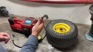 Milwaukee M18 Inflator air chuck upgrade to JACO Lighting air chuck